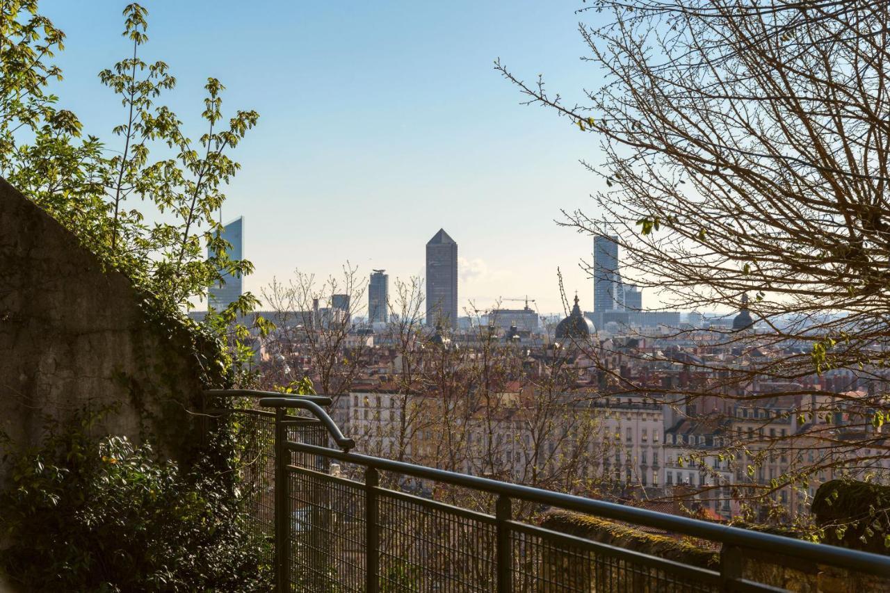 Beau Duplex Avec Jardin Et Vue Apartamento Lyon Exterior foto