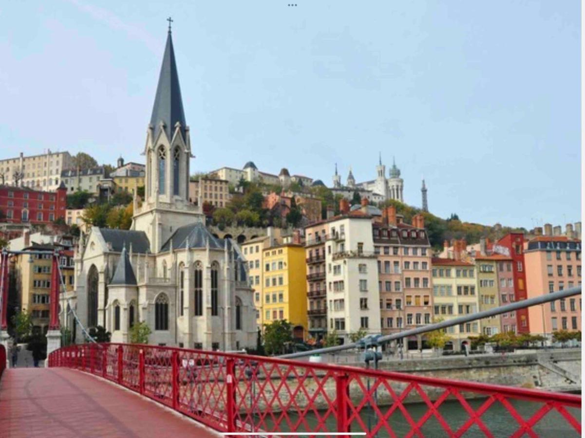 Beau Duplex Avec Jardin Et Vue Apartamento Lyon Exterior foto